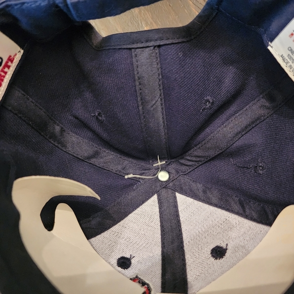 NWT Cleveland Indians Chief Wahoo Velcro Adjustable Hat - Picture 3 of 4